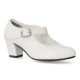 PEKES Zapato flamenca blanco feria DKA 15 BLANCO