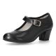 PEKES Zapato flamenca negro feria