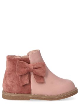 PEKES Botita cómoda lazo niña PEK P4011 ROSA